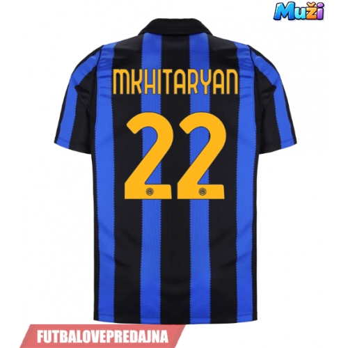 Lacne Muži Futbalové dres Inter Milan Henrikh Mkhitaryan #22 2026-27 Krátky Rukáv - Domáci
